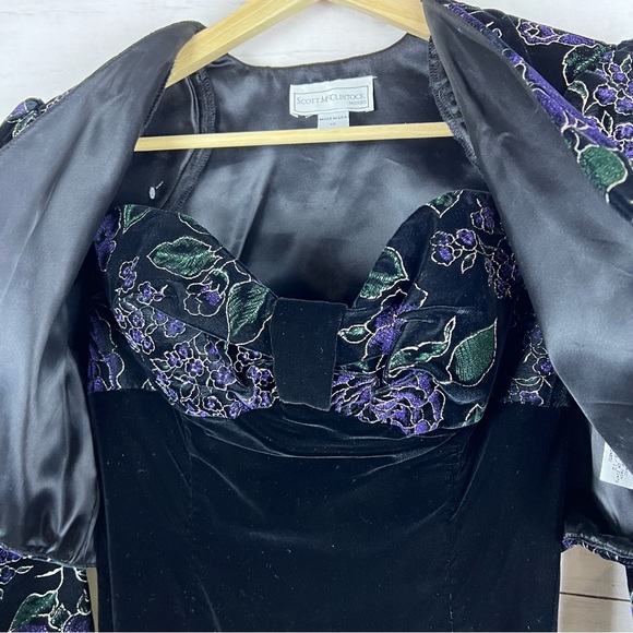 Vintage Scott McClintock Dress Size 10 - Picture 4 of 8